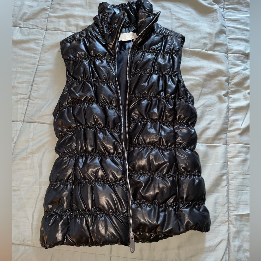 Michael Kors black puffer vest